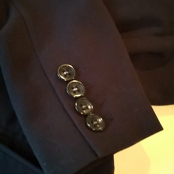 Emma James 6 black office business blazer jacket - Picture 2 of 3